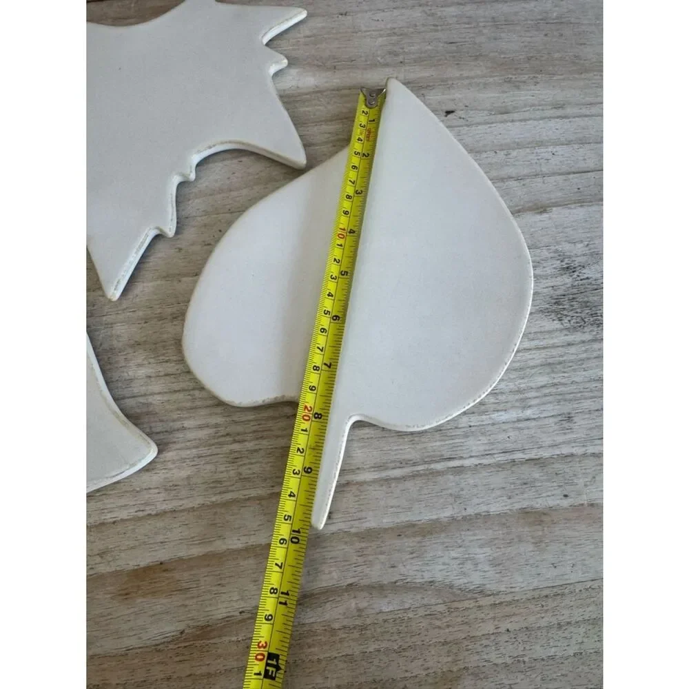 Pottery barn cheese plates Leaf-Shaped Ceramic Decorative Trays